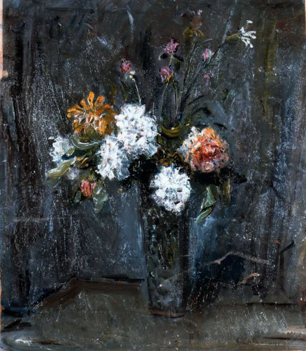 Fiori, sd 1940, olio su tavola, Firenze, collezione privata